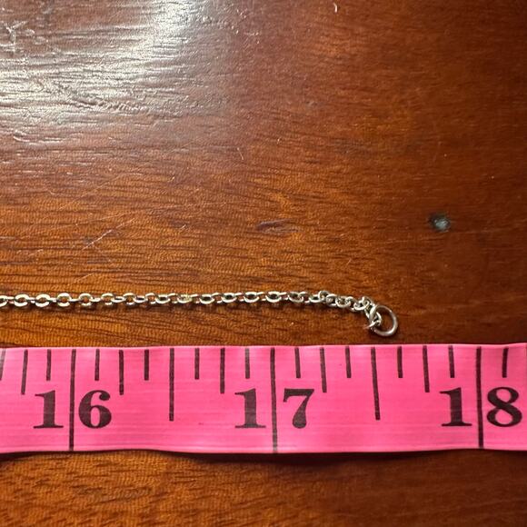 Sterling Silver 925 Wire Wrapped Round Orange Bead Pendant Beaded Chain Necklace - Picture 6 of 8